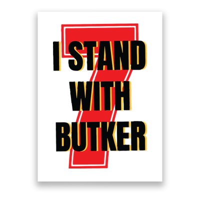 I Stand With Butker Harrison Butker Poster