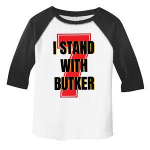 I Stand With Butker Harrison Butker Toddler Fine Jersey T-Shirt