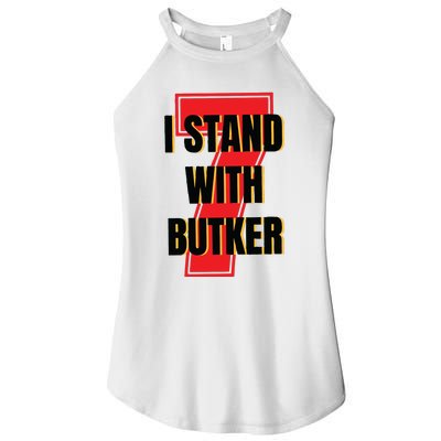 I Stand With Butker Harrison Butker Women’s Perfect Tri Rocker Tank