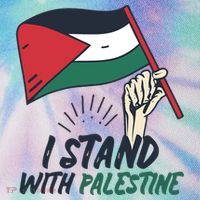 I Stand With Palestine For Their Freedom Free Palestine Legacy Tie Dye Trucker Hat