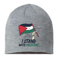 I Stand With Palestine For Their Freedom Free Palestine Sustainable Beanie