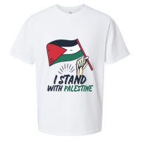 I Stand With Palestine For Their Freedom Free Palestine Sueded Cloud Jersey T-Shirt