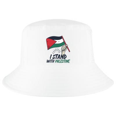 I Stand With Palestine For Their Freedom Free Palestine Cool Comfort Performance Bucket Hat