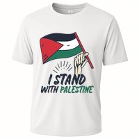 I Stand With Palestine For Their Freedom Free Palestine Cooling Performance Crew T-Shirt