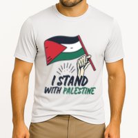 I Stand With Palestine For Their Freedom Free Palestine Cooling Performance Crew T-Shirt
