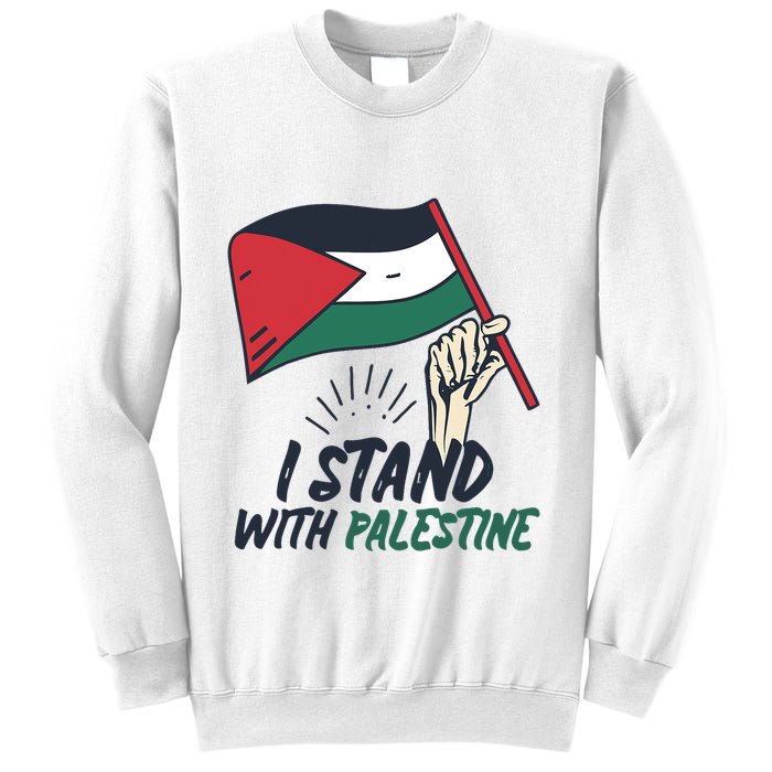 I Stand With Palestine For Their Freedom Free Palestine Sweatshirt