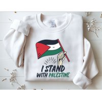 I Stand With Palestine For Their Freedom Free Palestine Sweatshirt