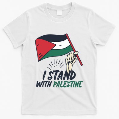 I Stand With Palestine For Their Freedom Free Palestine T-Shirt