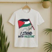 I Stand With Palestine For Their Freedom Free Palestine T-Shirt