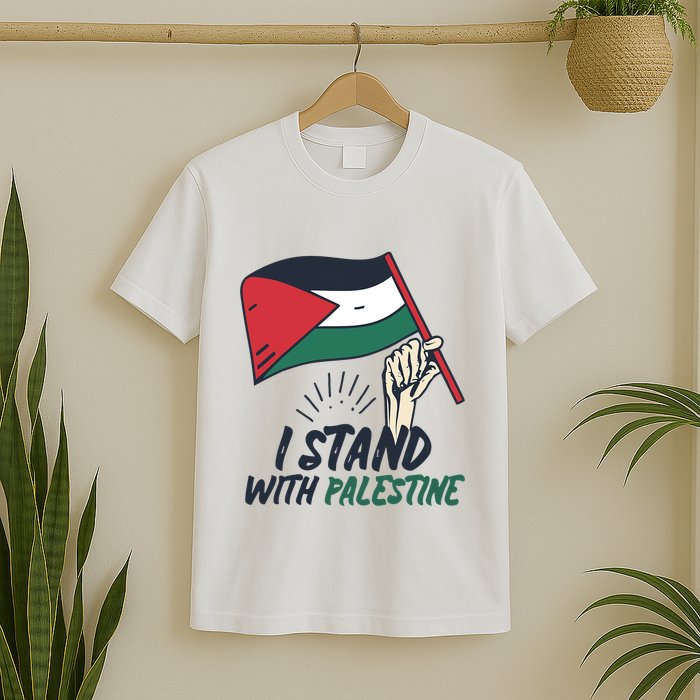 I Stand With Palestine For Their Freedom Free Palestine T-Shirt