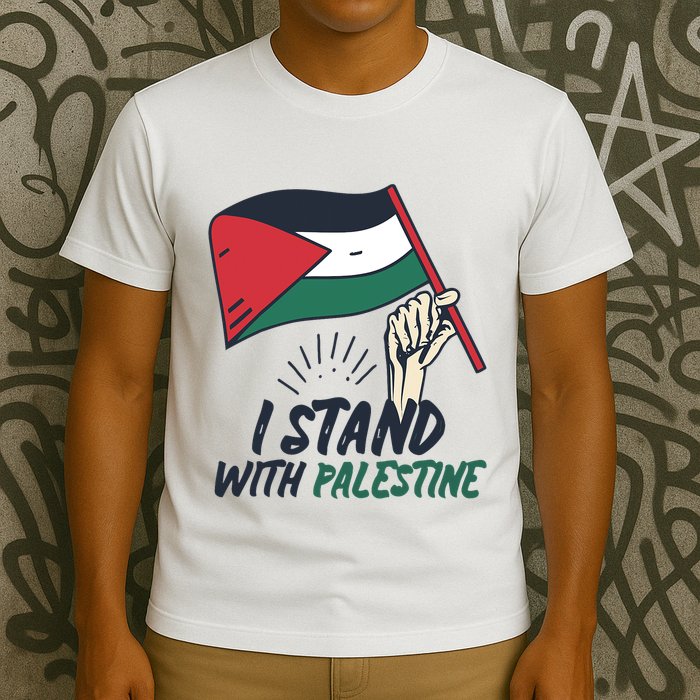 I Stand With Palestine For Their Freedom Free Palestine T-Shirt