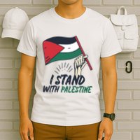 I Stand With Palestine For Their Freedom Free Palestine T-Shirt