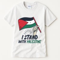 I Stand With Palestine For Their Freedom Free Palestine Tall T-Shirt