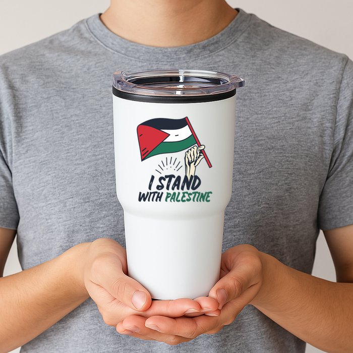 I Stand With Palestine For Their Freedom Free Palestine Tumbler