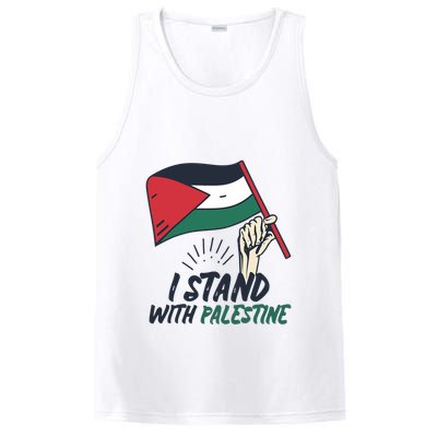 I Stand With Palestine For Their Freedom Free Palestine PosiCharge Competitor Tank