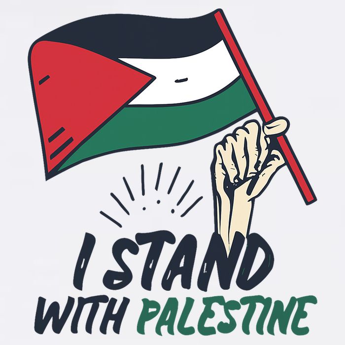 I Stand With Palestine For Their Freedom Free Palestine Toddler T-Shirt