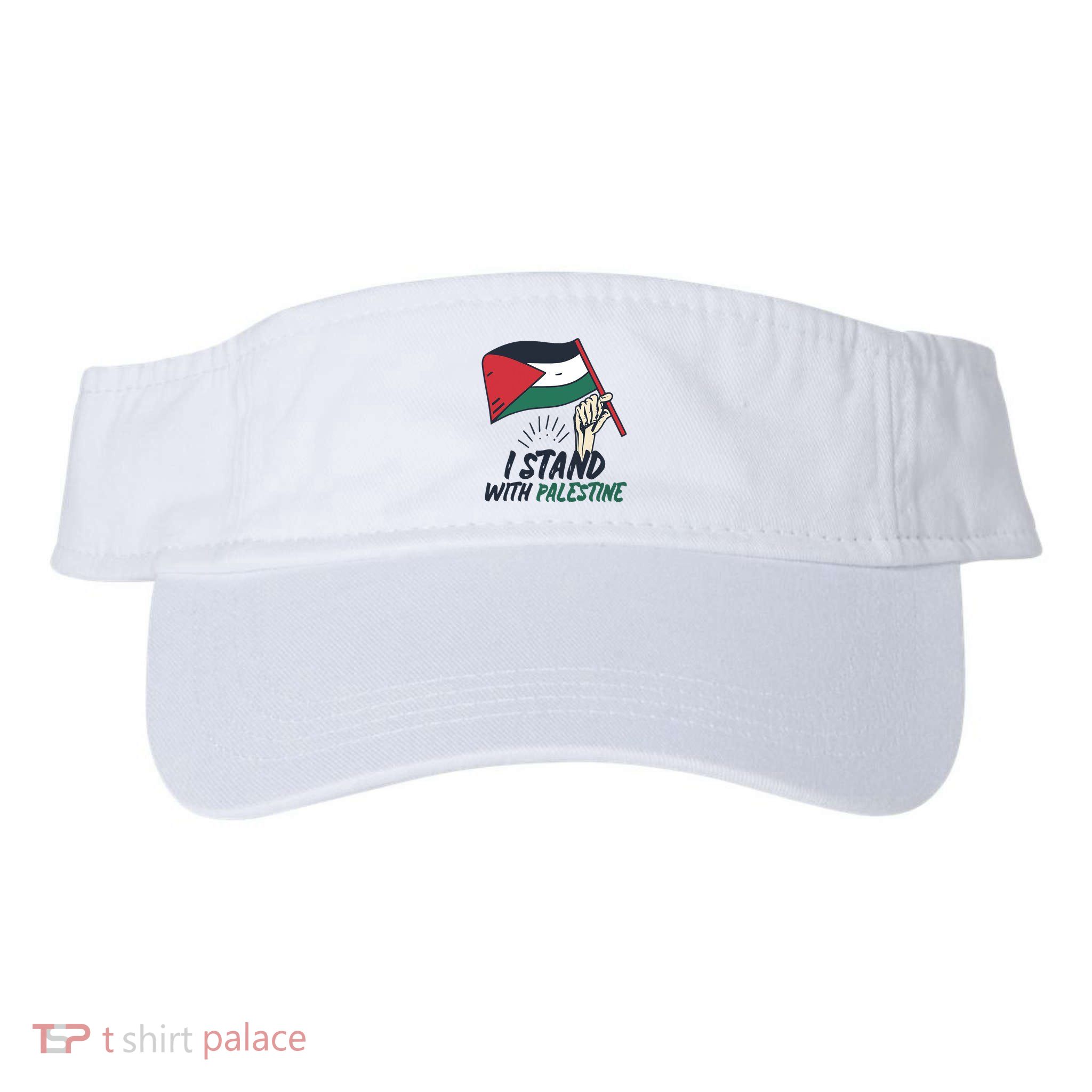I Stand With Palestine For Their Freedom Free Palestine Visor