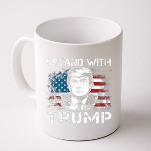 I Stand With Trump Pro Trump Supporter Free Trump Coffee Mug