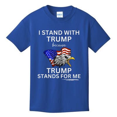 I Stand With Trump Kids T-Shirt