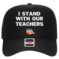 I Stand With Our Teachers & Stand Against Book Banning Hat