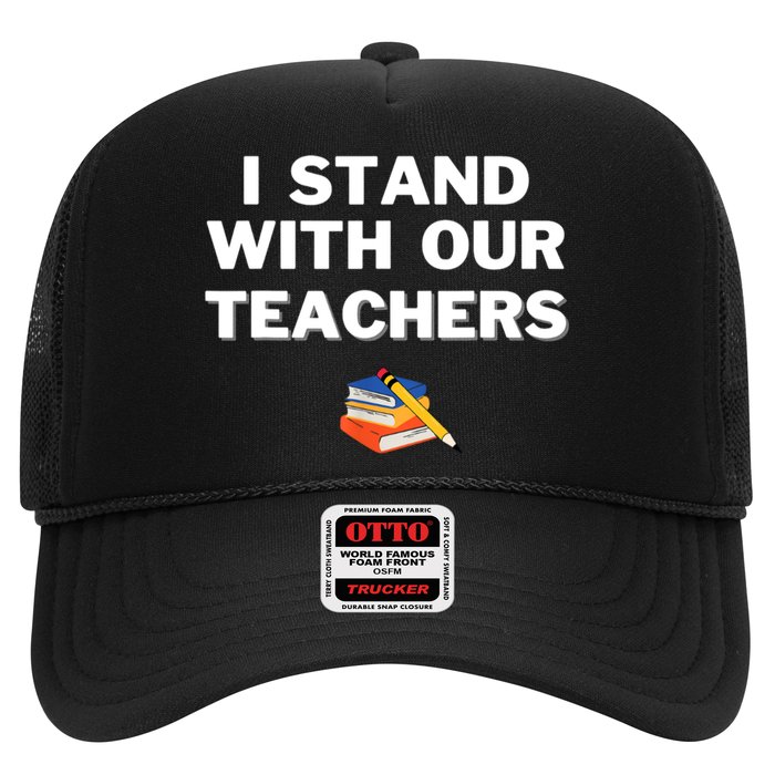I Stand With Our Teachers & Stand Against Book Banning Hat