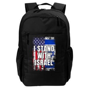 I Stand With Israel USA Israeli Flag Daily Commute Backpack