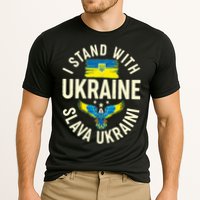 I Stand With Ukraine Slava Ukraini Cooling Performance Crew T-Shirt