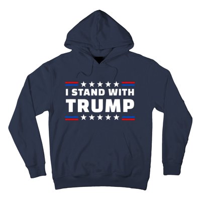 I Stand With Trump Pro Trump Supporter Free Trump Hoodie