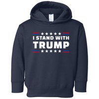 I Stand With Trump Pro Trump Supporter Free Trump Toddler Hoodie