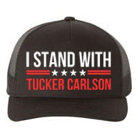 I Stand With Tucker Carlson Yupoong Adult 5-Panel Trucker Hat