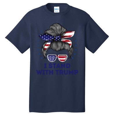 I Stand With Trump Tall T-Shirt