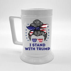 I Stand With Trump Beer Stein