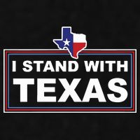 I Stand With Texas Luke Rudkow Ladies PosiCharge Tri-Blend Wicking Tank