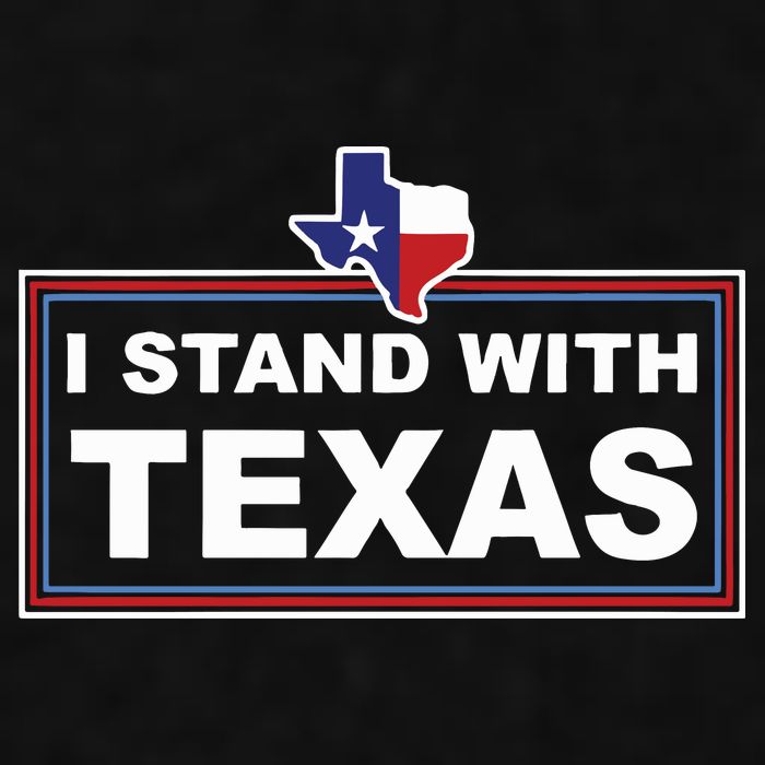 I Stand With Texas Luke Rudkow Ladies PosiCharge Tri-Blend Wicking Tank