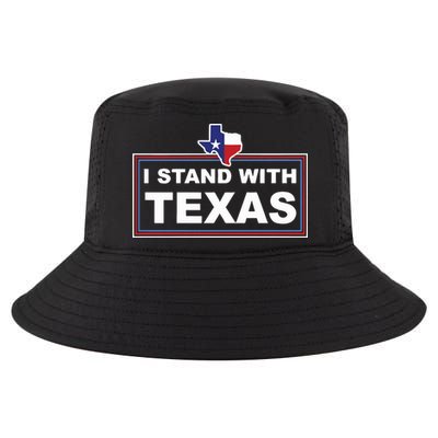 I Stand With Texas Luke Rudkow Cool Comfort Performance Bucket Hat