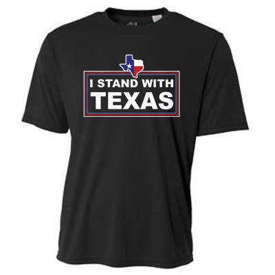 I Stand With Texas Luke Rudkow Cooling Performance Crew T-Shirt