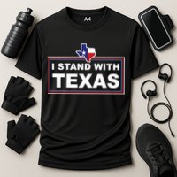 I Stand With Texas Luke Rudkow Performance Shirt