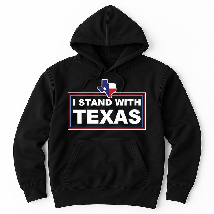 I Stand With Texas Luke Rudkow Hoodie