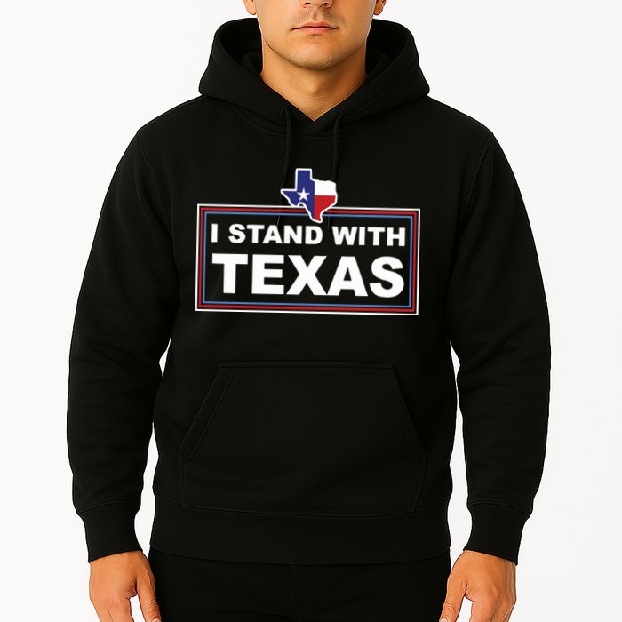 I Stand With Texas Luke Rudkow Hoodie