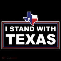 I Stand With Texas Luke Rudkow Apron