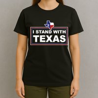 I Stand With Texas Luke Rudkow T-Shirt