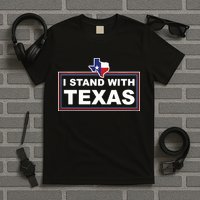 I Stand With Texas Luke Rudkow T-Shirt