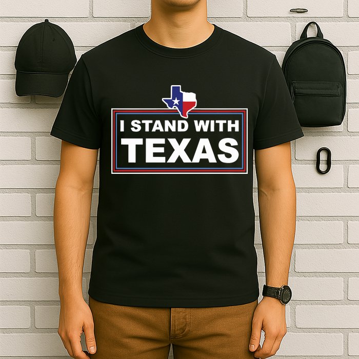 I Stand With Texas Luke Rudkow T-Shirt