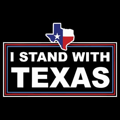 I Stand With Texas Luke Rudkow T-Shirt