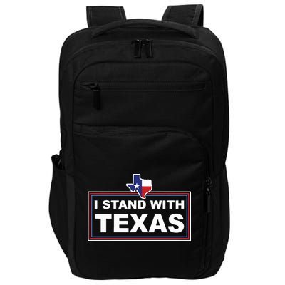 I Stand With Texas Luke Rudkow Impact Tech Backpack