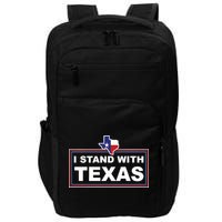 I Stand With Texas Luke Rudkow Impact Tech Backpack