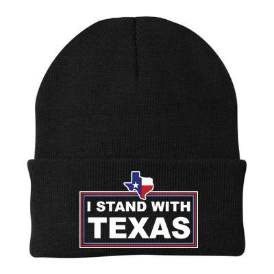 I Stand With Texas Luke Rudkow Beanie