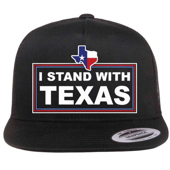 I Stand With Texas Luke Rudkow Flatbill Hat