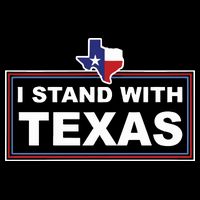 I Stand With Texas Luke Rudkow 16 in Basic Backpack