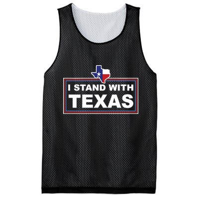 I Stand With Texas Luke Rudkow Mesh Reversible Basketball Jersey Tank